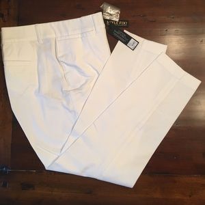 NWT Crisp, white Lane Bryant ankle pant, size 18